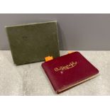Autographs small autograph book containing a few signatures noted Vera Lynn, frank sinatra jnr,