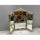 Beautiful dressing table bevelled edge mirror