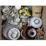 Large Quantity of ceramic ware includes jam jars, jelly moulds, part sets etc