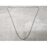 Gents Silver Belcher chain, 52g