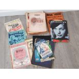 Large Quantity of vintage sheet music mainly dated around 1920s, London Ronalds music lovers, the