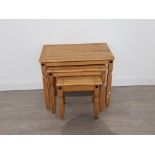 Corona nest of tables - Mexican solid pine