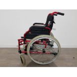 A folding wheelchair by enigma