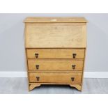 Light oak ladies bureau 76x35x96