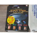 A total of 20 Official Star Trek fact files