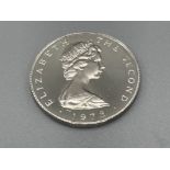 Solid platinum Isle of Man £1 coin year 1978 VGC 9.4g