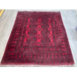 Handmade Kayam carpet rug in great condition 187cms x 148cms