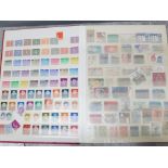 Album of stamps all from the Netherlands over 20 pages full, unc