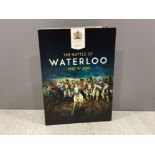 Battle of Waterloo medallion set comprising 5 x bronze plus 1 gold proof 14ct (7g) housed in