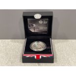 Royal mint uk 2010 £5 silver proof coin for countdown to london in original case with certificate