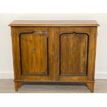 Solid oak hall unit 110cm x 92cm x 30cms