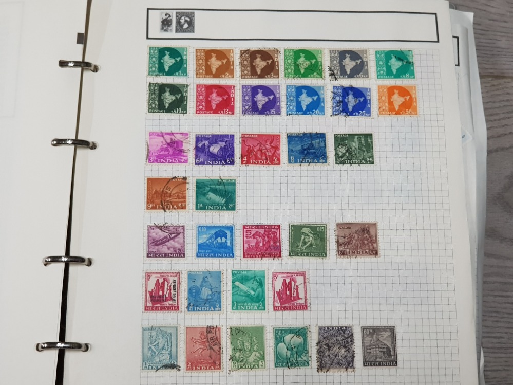 Collecta world one stamp Album containing miscellaneous stamps from around the world inc UK, Canada, - Image 3 of 4