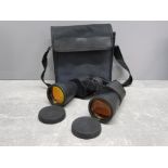 Vintage 10x50 field binoculars, 5.7 99m/1000m with original carry bag