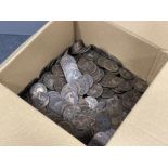 Coins Queen Victoria pennies over 400 (3.5kilos)