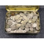 Coins sixpences over 400 mostly 1947-1960s mixed condition