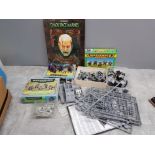 Box containing wargames minatures by the games workshop includes warhammer 40,000 chaos space