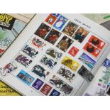 Selection of stamp albums part complete, different grades inc british stamps and german Deutsches