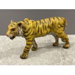 Stunning cold painted bronze Tiger