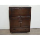 Ercol bureau drinks cabinet 82x43x110cm