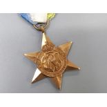 Ww2 Atlantic star campaign war medal with ribbon