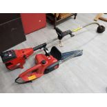 Oregon double guard 91 chainsaw and petrol strimmer