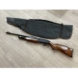 Gamo G-1200 air rifle .177 cal with carry case