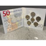 Great Britain 50p commemorative coin collection