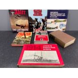 7 military books including The rise and fall of the third Reich