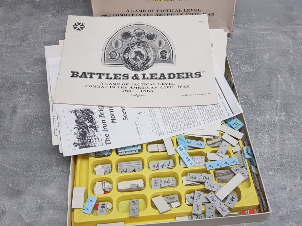 Boxed Classic wargame, Battles and Leaders, game of tactical level combat in the american civil - Image 2 of 2