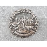 Vintage silver 925 brooch 11.6G