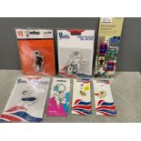 London 2012 Olympic merchandise including Hel stickers and bookmarks