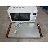 Panasonic microwave plus Ekco hostess hotplate