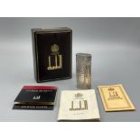 Dunhill refillable S shaped lighter in original box and papers