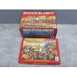2 boxed games workshop Warhammer fantasy fighters box sets, Skeleton Army and citadel minatures