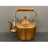 Large copper kettle