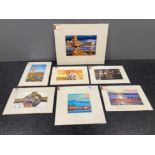 Vivienne Ann Dykes signed prints of Northumberland interest