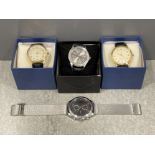 4 x Gents watches