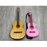 2 x acoustic guitars encore and CB Sky