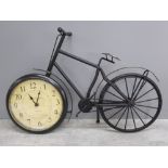 Vintage Landon Tyler London metal bicycle clock