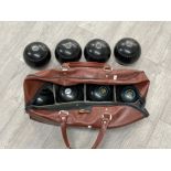 2 sets of Bowling boules