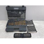 Cougar drill bit set plus 2 others all in original cases