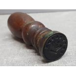 Antique Levington crown wax seal stamp