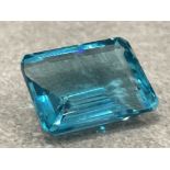 30.60ct Natural Brazilian blue Topaz