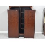 Stag minstrel double door wardrobe 126x178cm, needs screws to attach both doors