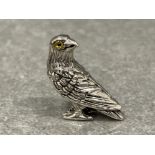 Sterling silver figure sold a bird of Prey