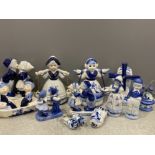 Lot of Delft pottery