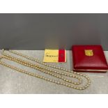 Majorica simulated Pearls long necklace