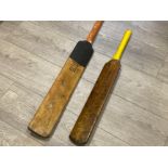 2 x cricket bats made in Pakistan