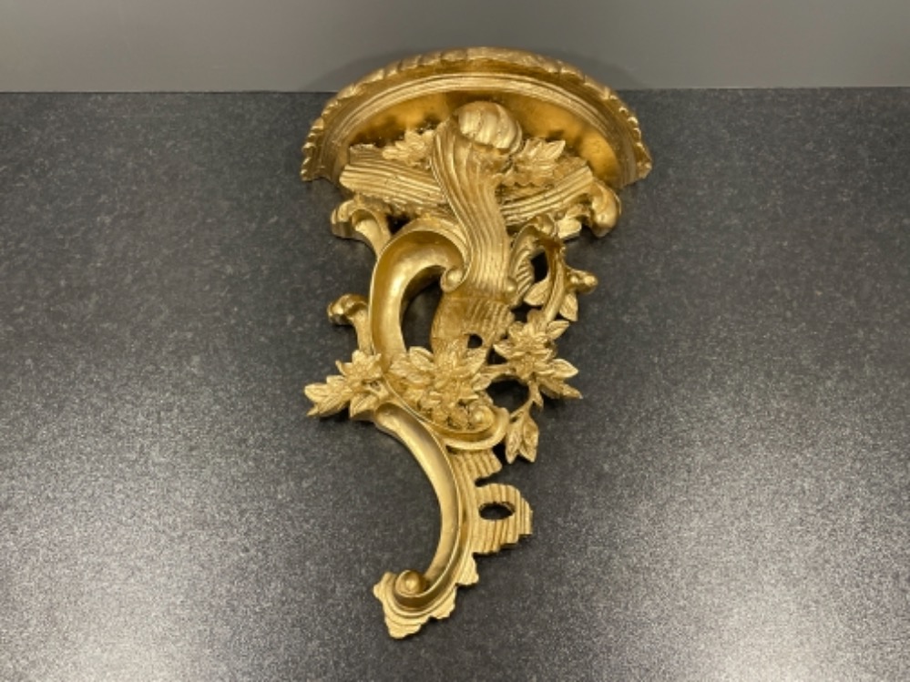 Large gold wall sconce - Bild 2 aus 3