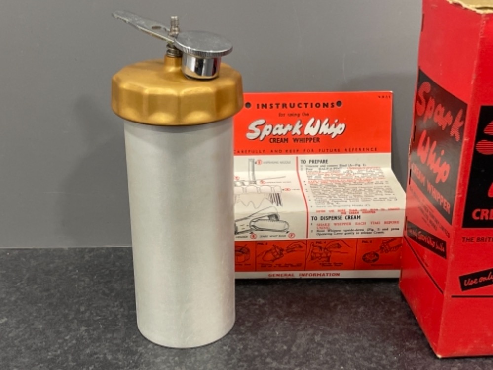 Spark whip cream whipper in original box - Image 2 of 3